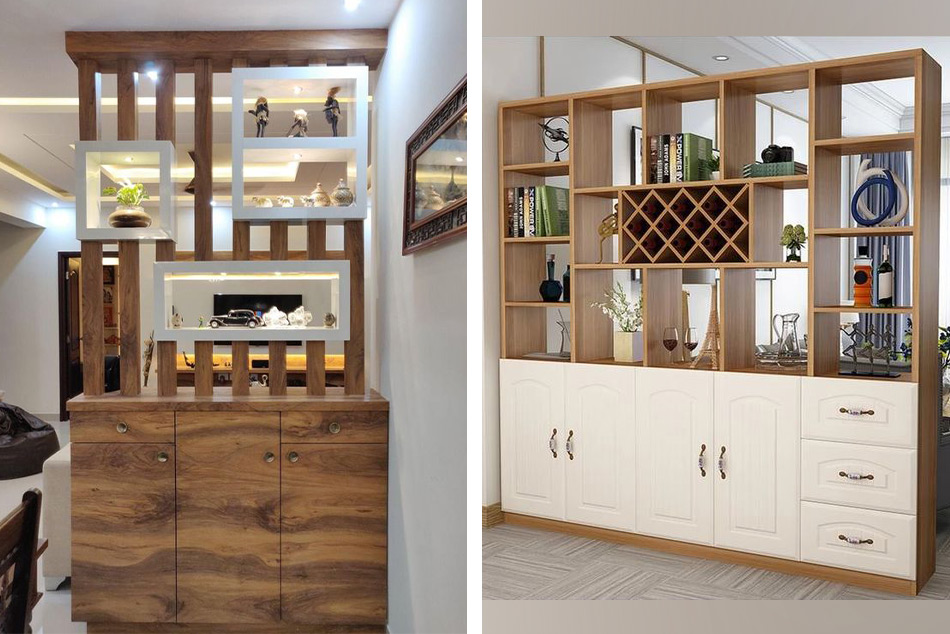 Разделяне на пространството с бюфет