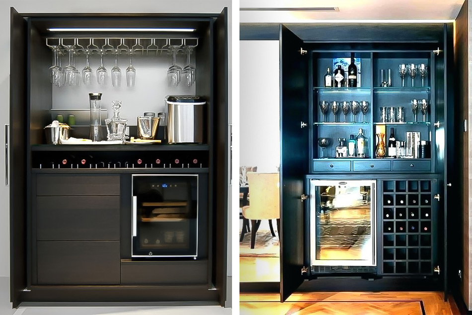 Бюфет с функция бар